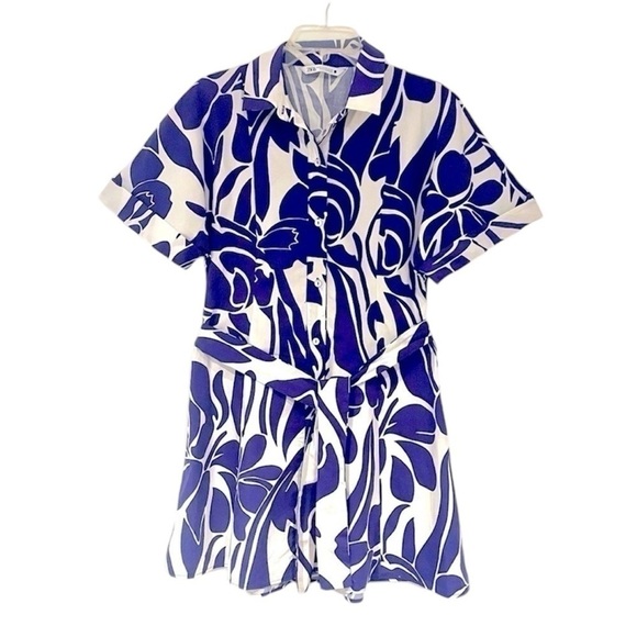 ZARA Mini Shirt Dress - Picture 6 of 13